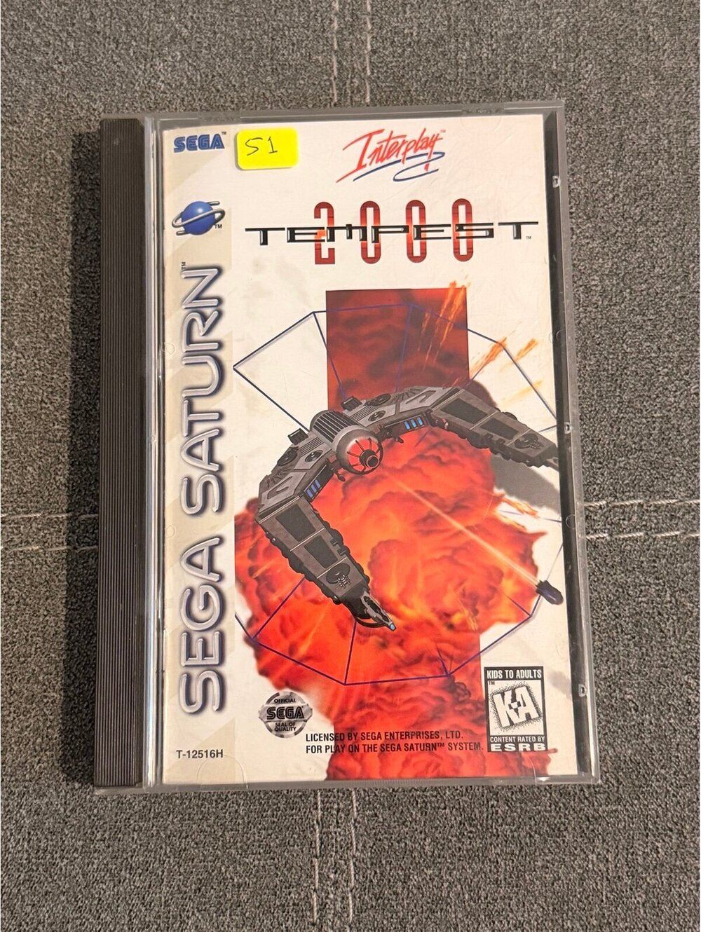 Tempest 2000 for Sega Saturn